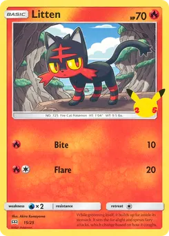 Litten #15, Holo