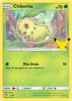 Chikorita #2, Standard