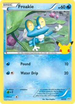 Froakie #22, Standard