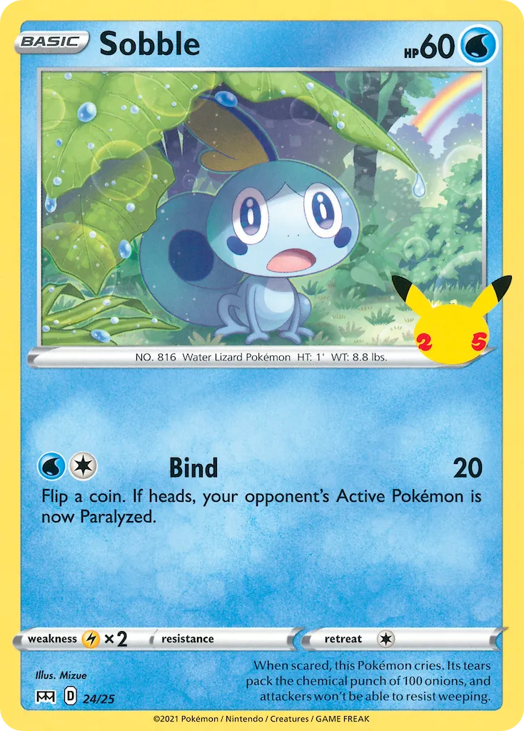 Sobble #24, McDonald's Collection 2021