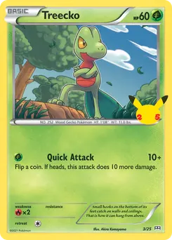 Treecko #3, Holo