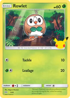 Rowlet #7, Holo