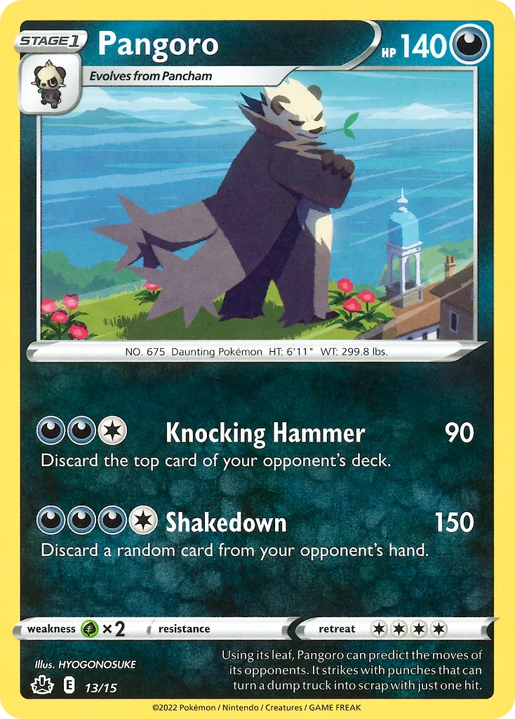 Pangoro #13, McDonald's Collection 2022