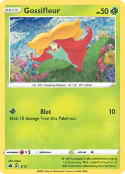Gossifleur #3, Standard