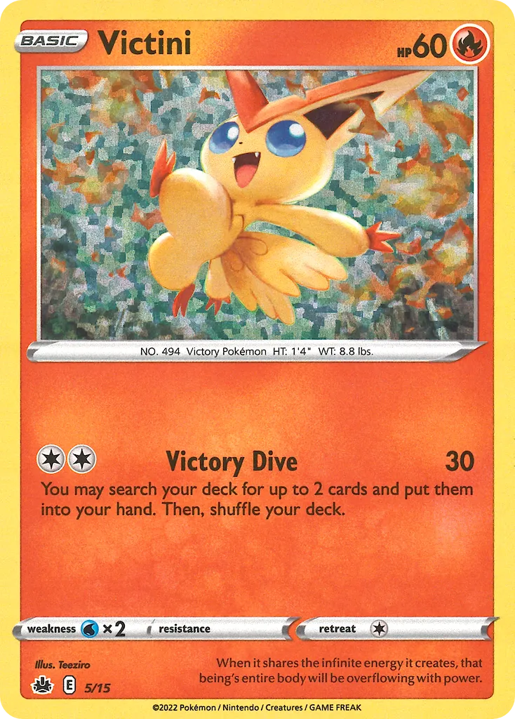 Victini #5, McDonald's Collection 2022