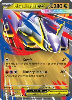 Mega Latias ex #100, Standard