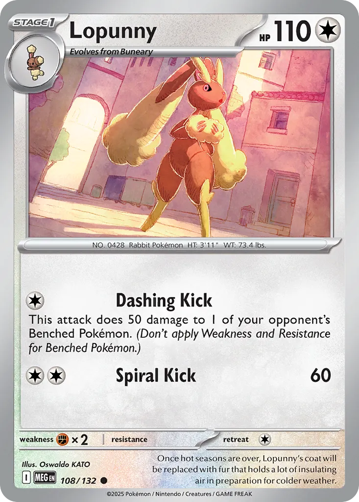 Lopunny #108, Mega Evolution
