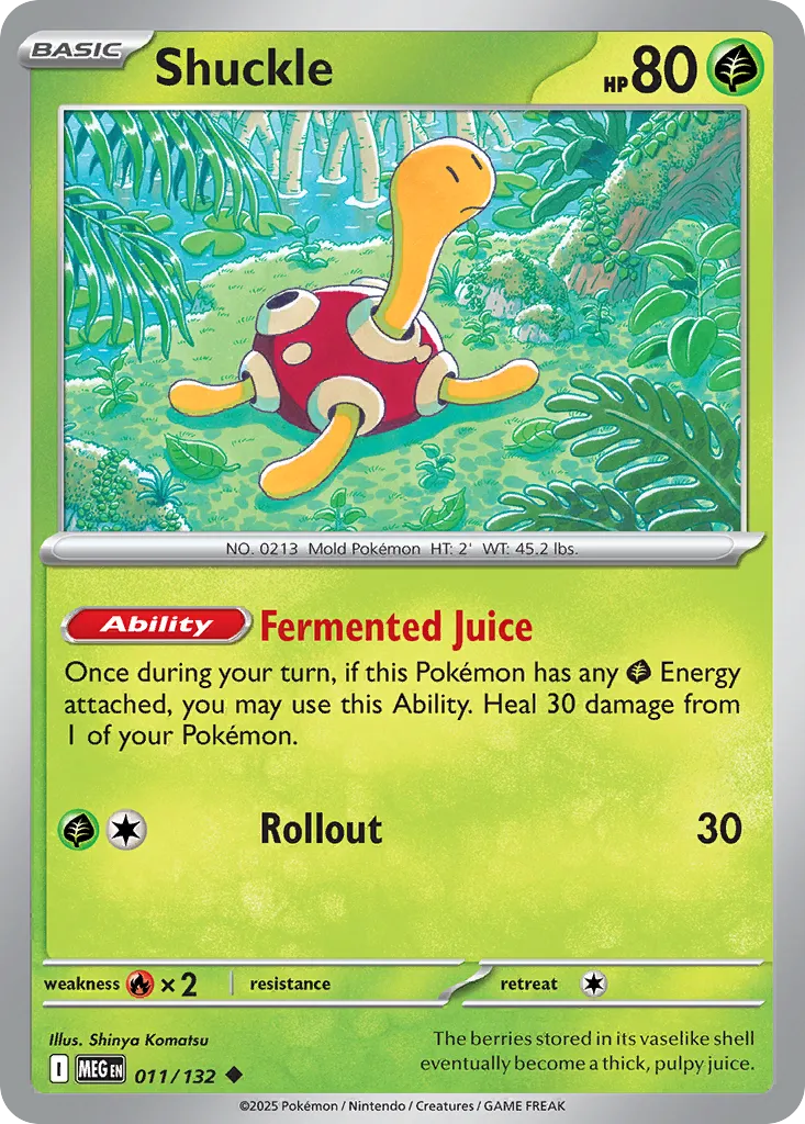 Shuckle #11, Mega Evolution