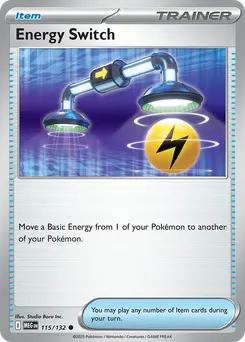 Energy Switch #115, Reverse Holo