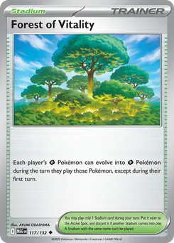 Forest of Vitality #117, Reverse Holo