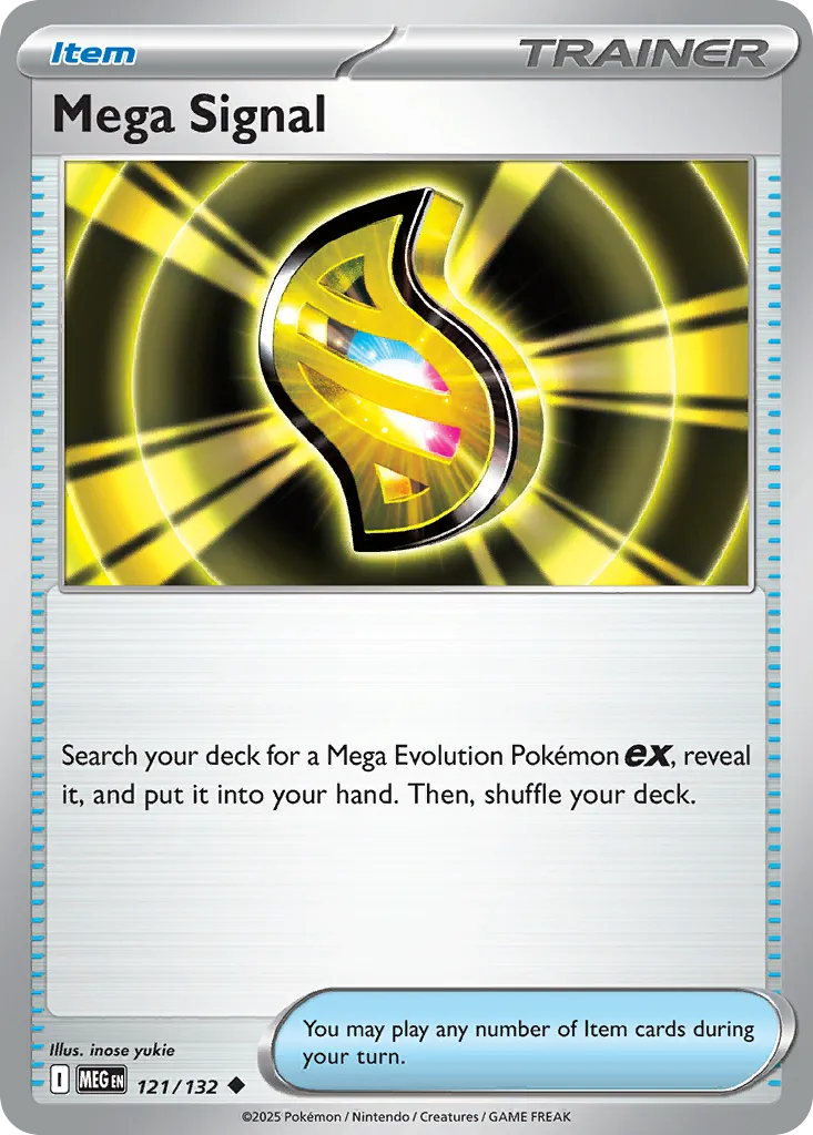 Mega Signal #121, Mega Evolution Reverse Holo