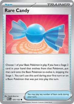 Rare Candy #125, Reverse Holo