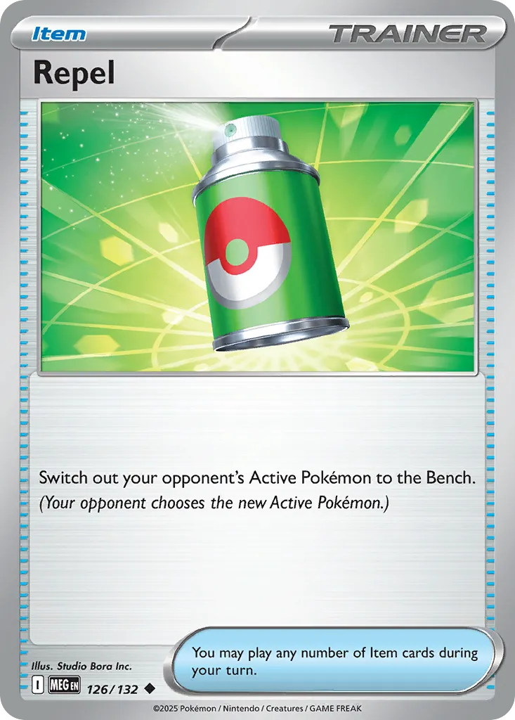 Repel #126, Mega Evolution Reverse Holo