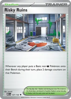 Risky Ruins #127, Reverse Holo
