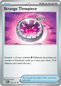 Strange Timepiece #128, Reverse Holo