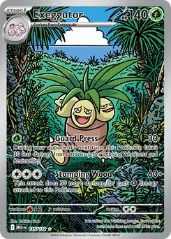 Exeggutor #135, Standard