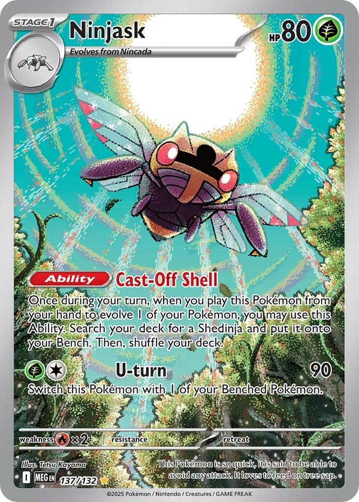 Ninjask #137, Mega Evolution