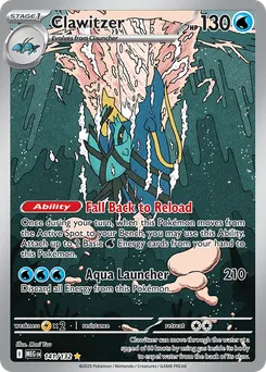 Clawitzer #141, Standard