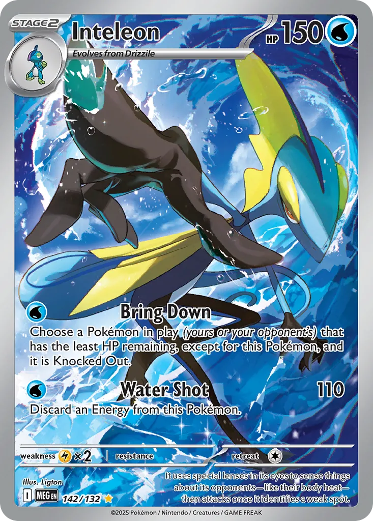 Inteleon #142, Mega Evolution