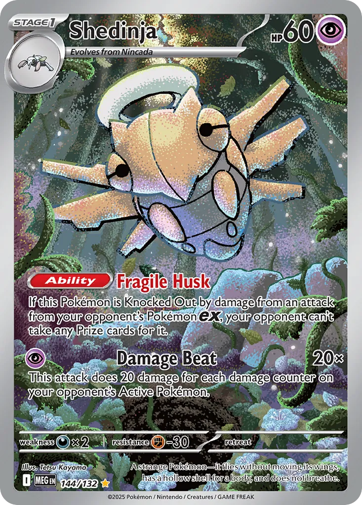 Shedinja #144, Mega Evolution