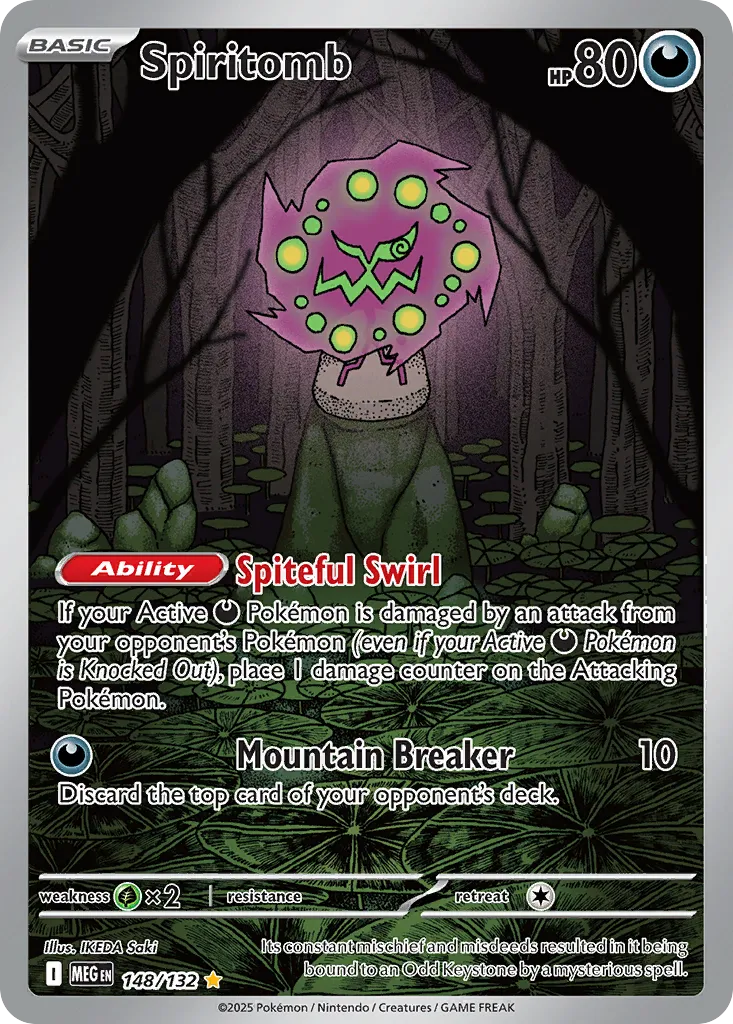 Spiritomb #148, Mega Evolution