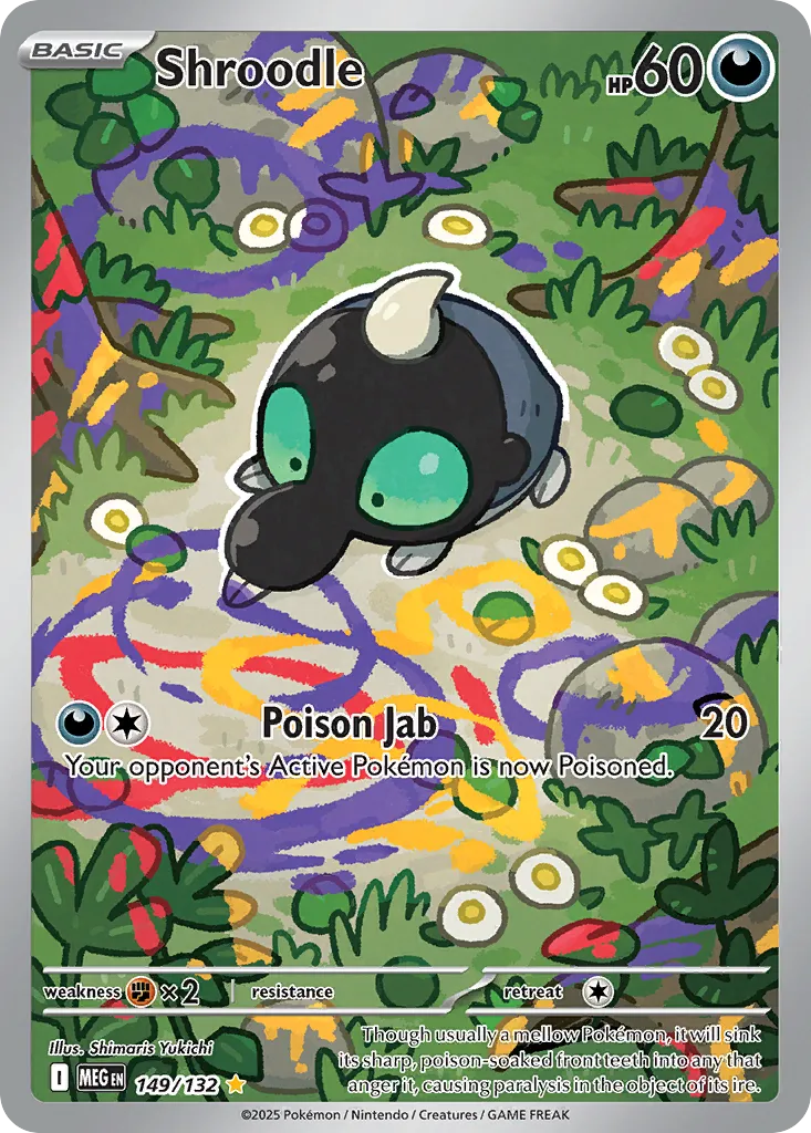 Shroodle #149, Mega Evolution