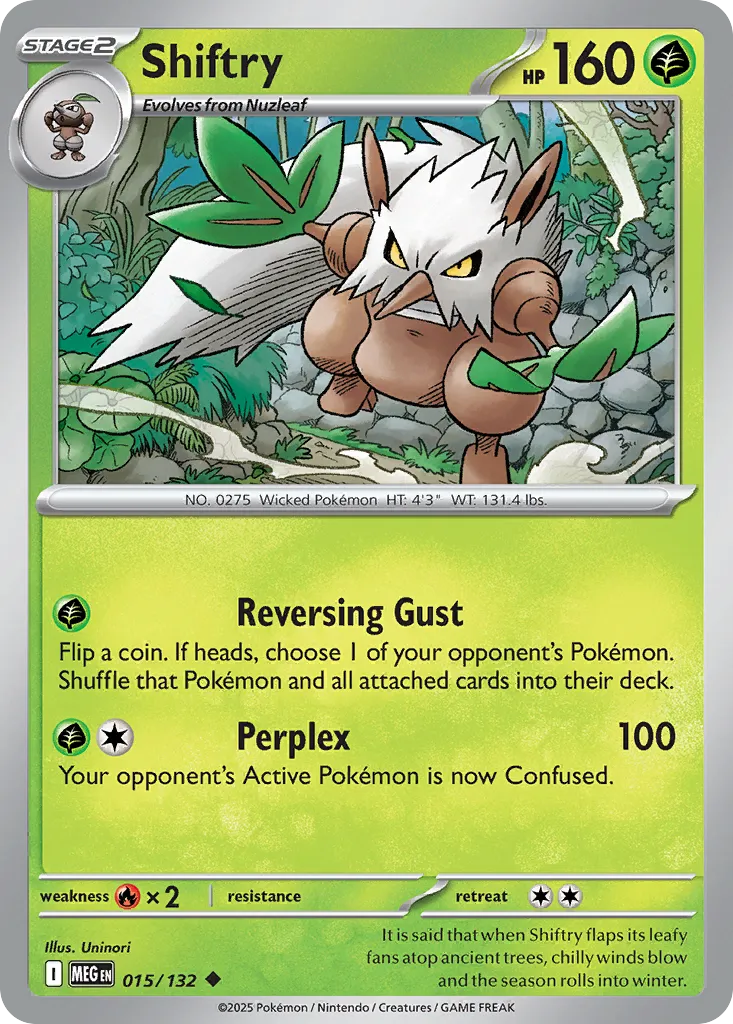 Shiftry #15, Mega Evolution