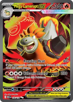 Mega Camerupt ex #156, Standard