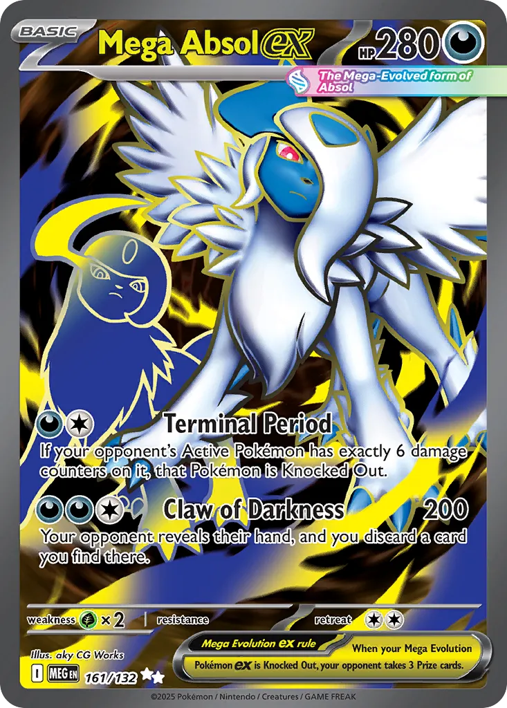 Mega Absol ex #161, Mega Evolution