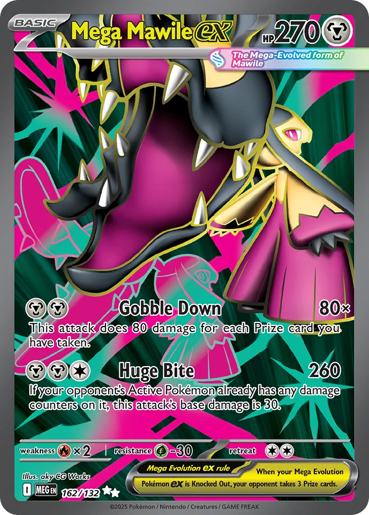 Mega Mawile ex #162, Mega Evolution