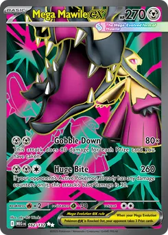 Mega Mawile ex #162, Standard