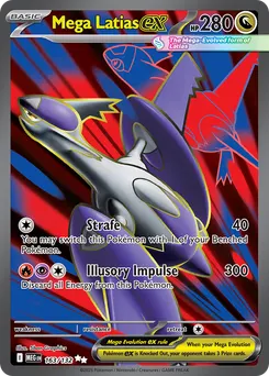 Mega Latias ex #163, Standard