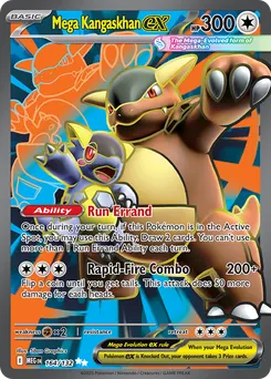 Mega Kangaskhan ex #164, Standard