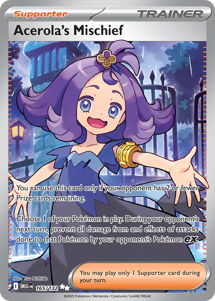 Acerola's Mischief #165, Mega Evolution