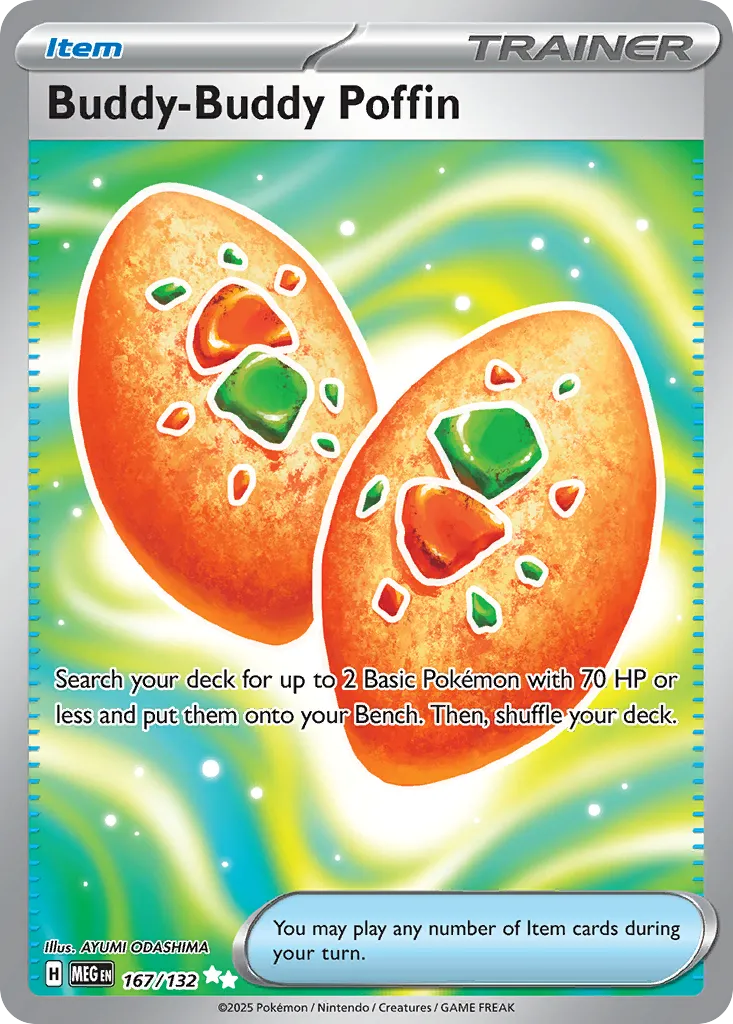 Buddy-Buddy Poffin #167, Mega Evolution