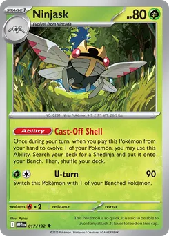 Ninjask #17, Standard