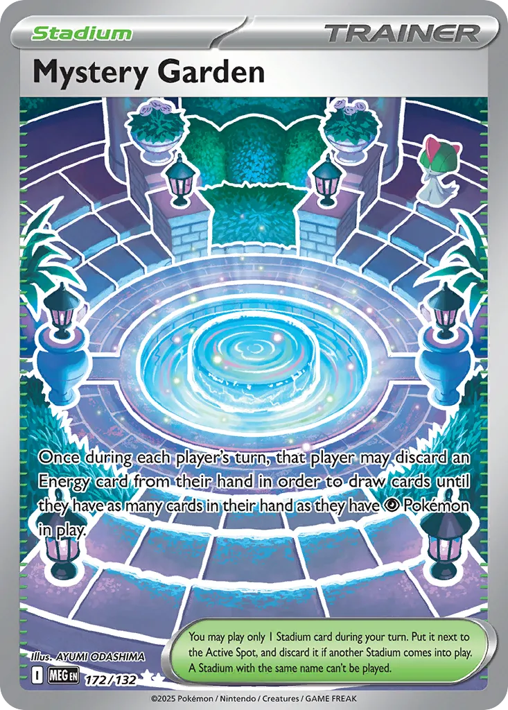 Mystery Garden #172, Mega Evolution