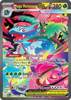 Mega Venusaur ex #177, Standard