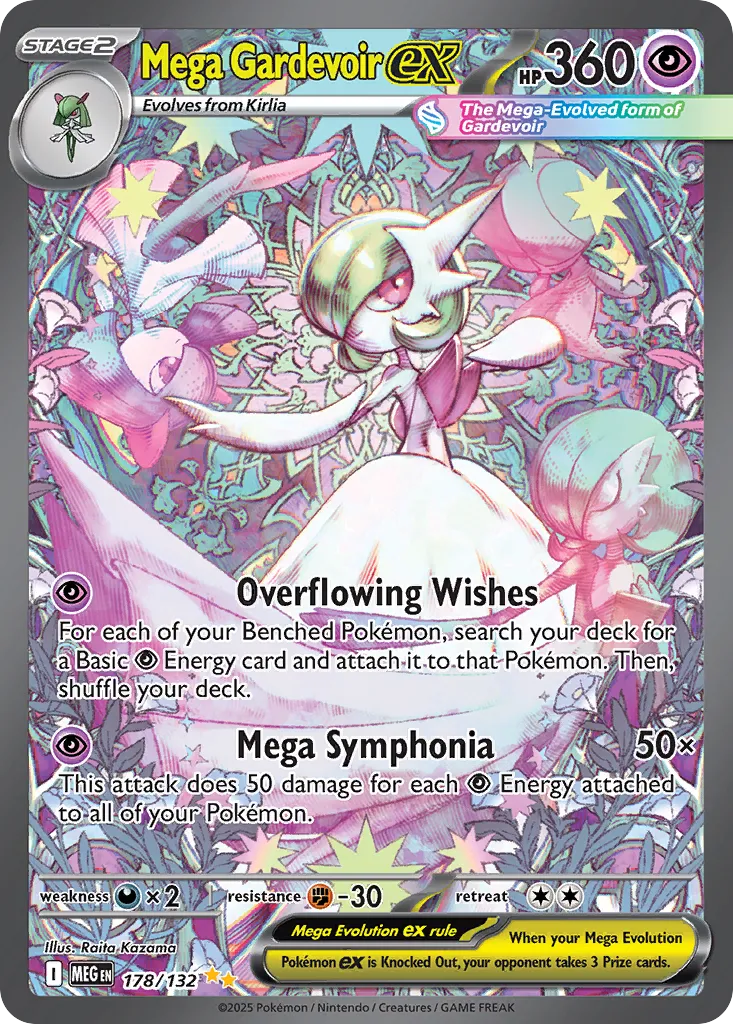 Mega Gardevoir ex #178, Mega Evolution