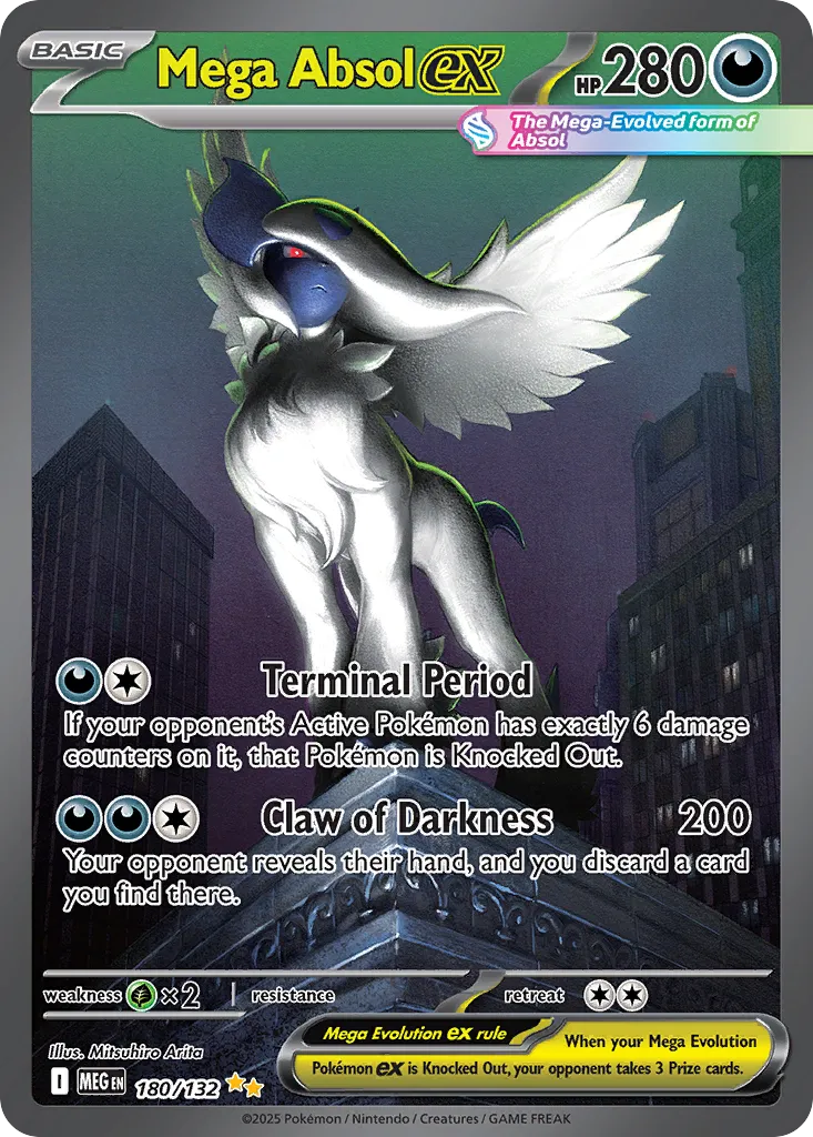 Mega Absol ex #180, Mega Evolution