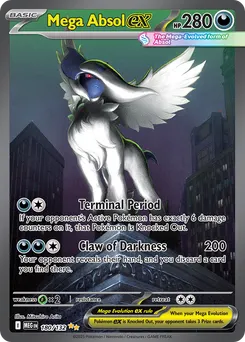Mega Absol ex #180, Standard