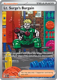 Lt. Surge's Bargain #185, Standard