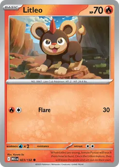 Litleo #23, Reverse Holo