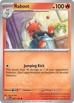 Raboot #27, Reverse Holo
