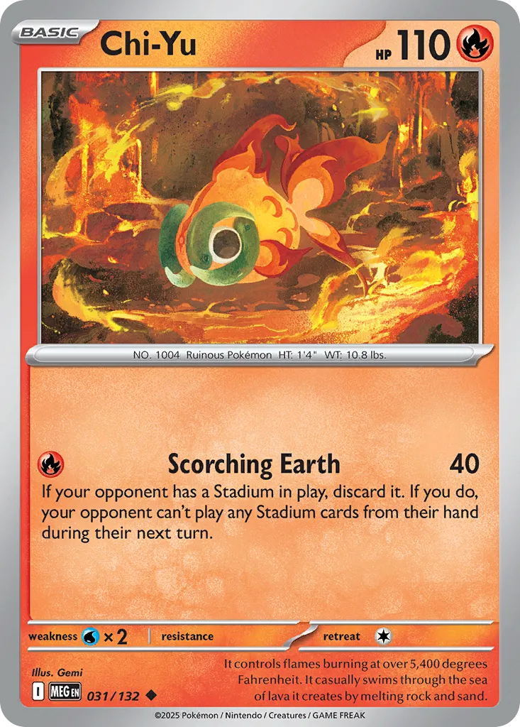 Chi-Yu #31, Mega Evolution Reverse Holo