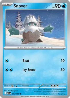 Snover #35, Reverse Holo