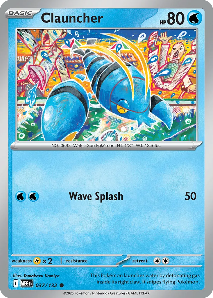 Clauncher #37, Mega Evolution Reverse Holo