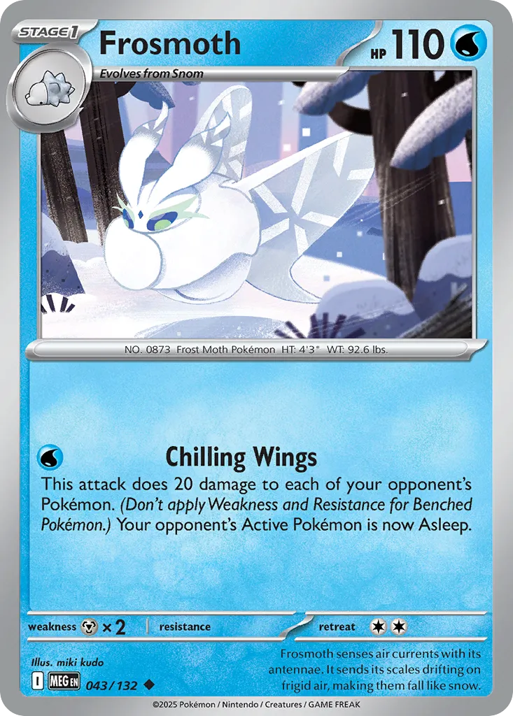 Frosmoth #43, Mega Evolution
