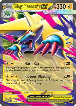 Mega Manectric ex #50, Standard