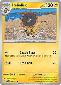 Heliolisk #53, Reverse Holo